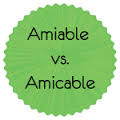 amiable是什么意思