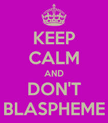 blaspheme是什么意思