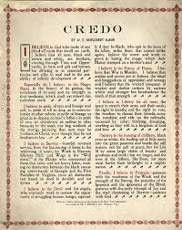 credo是什么意思