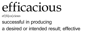 efficacious是什么意思