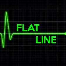 flatline是什么意思
