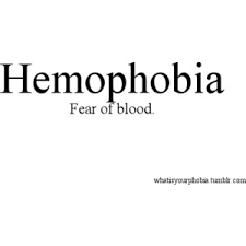 hemophobia是什么意思