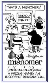 misnomer是什么意思