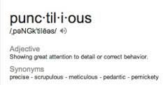 punctilious是什么意思