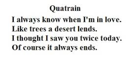 quatrain是什么意思