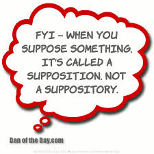 supposition是什么意思