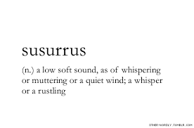 susurrus是什么意思