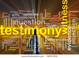 testimony是什么意思