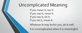 uncomplicated是什么意思
