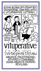 vituperative是什么意思