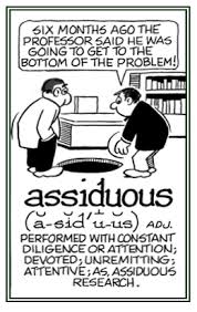 assiduous是什么意思