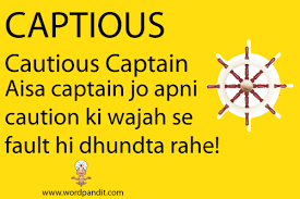 captious是什么意思