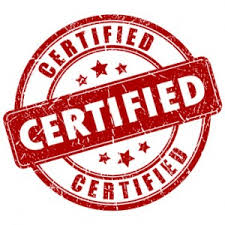 certify是什么意思