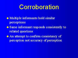corroboration是什么意思
