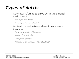 deixis是什么意思