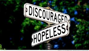 discouraged是什么意思