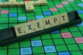 exemption是什么意思