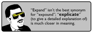 expound是什么意思