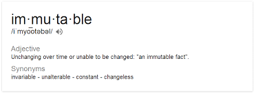 immutable是什么意思