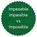 impassible是什么意思
