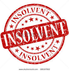 insolvent是什么意思