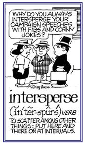 intersperse是什么意思