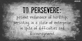 Persevere是什么意思