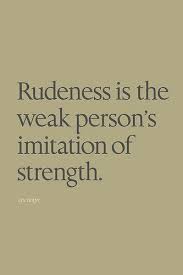rudeness是什么意思