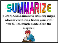 summarize是什么意思
