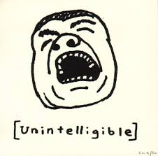 unintelligible是什么意思